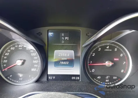 2017 Mercedes-Benz C 300 Luxury/Sport из США, поврежденный, VIN 55SWF4JB6HU200988